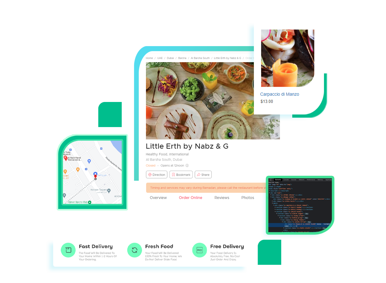 Tabelog Food Delivery Scraping API Services for Real-Time Data Collection