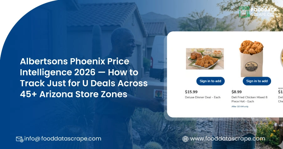Albertsons Phoenix Price Intelligence 2026 — How to Track Just for U Deals Across 45+ Arizona Store Zones