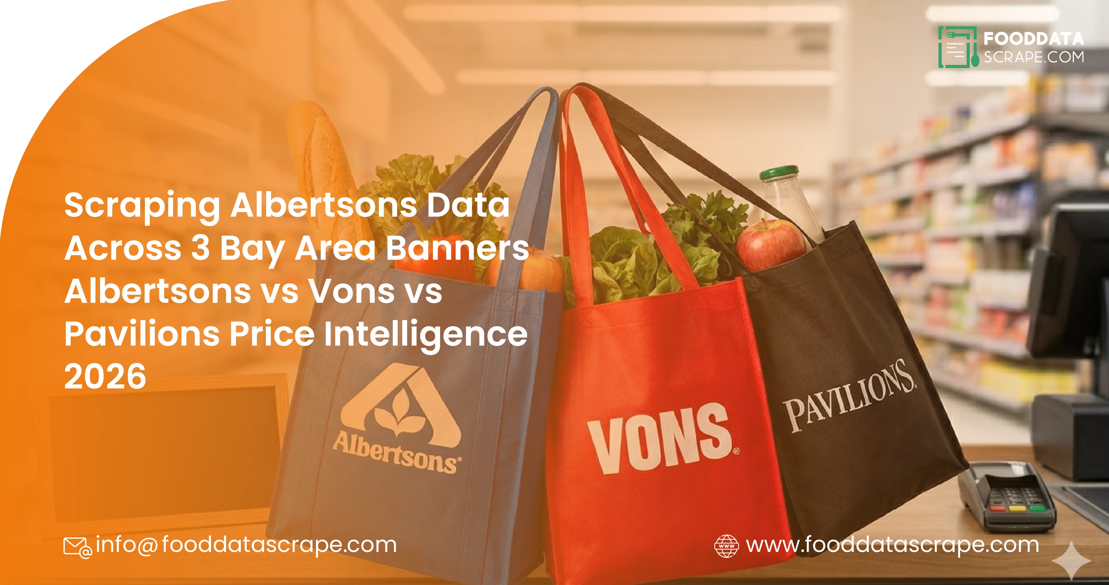 Scraping Albertsons Data Across 3 Bay Area Banners — Albertsons vs Vons vs Pavilions Price Intelligence 2026