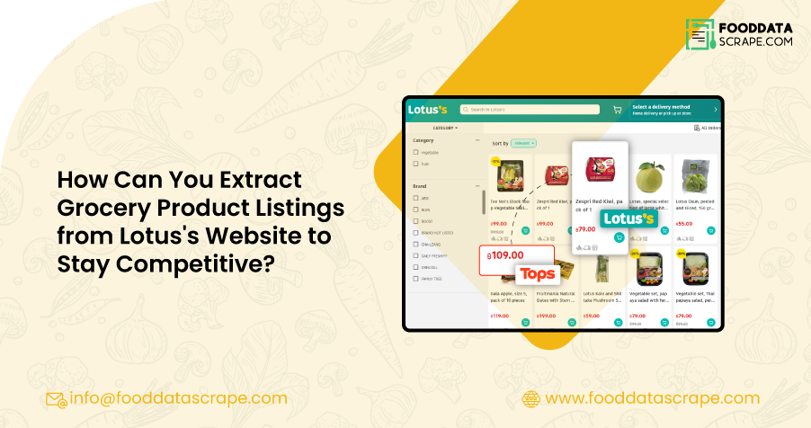 Why Are Publix Grocery Data Scraping Services Essential for CPG Brands
