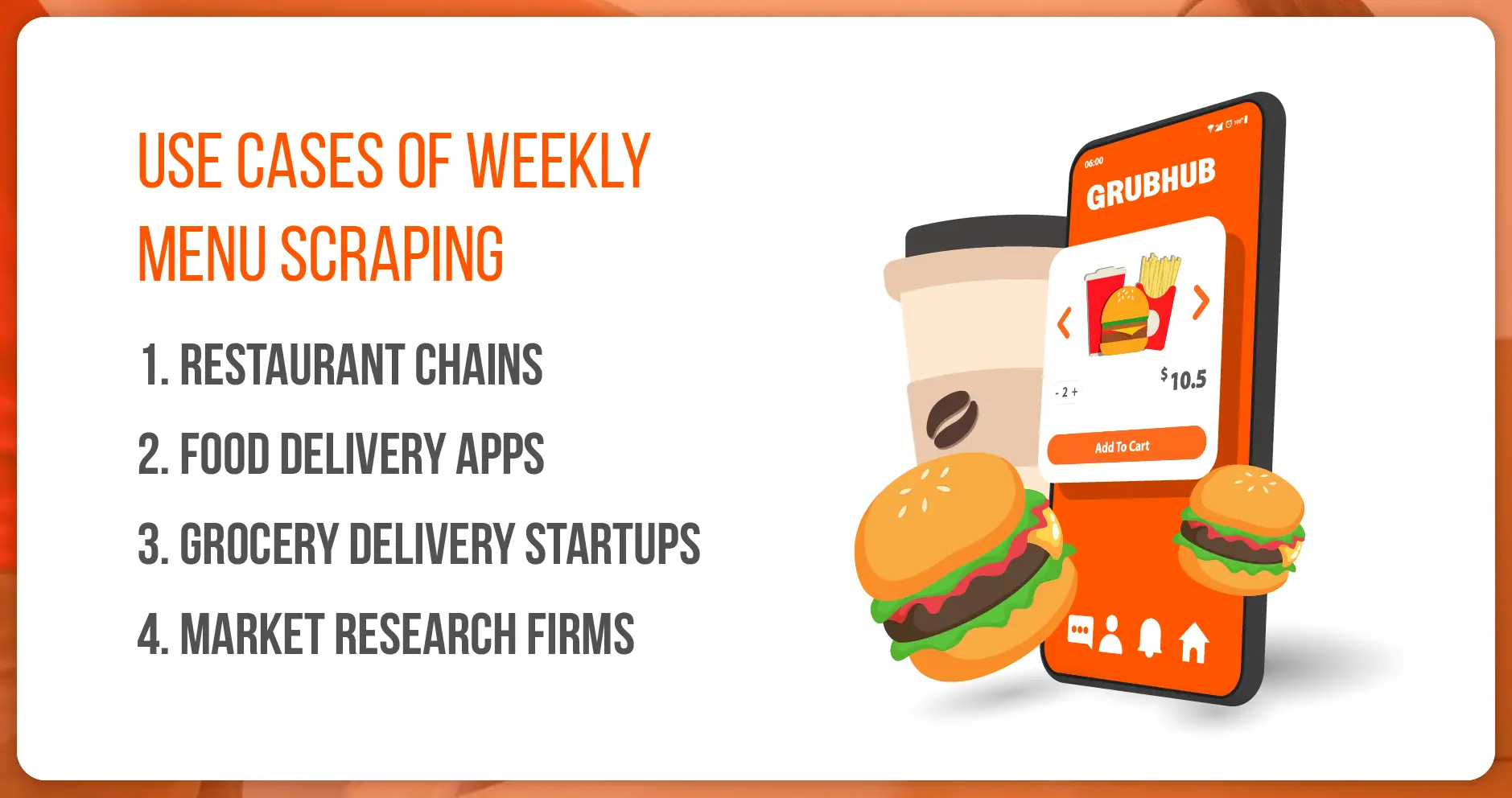Use Cases of Weekly Menu Scraping