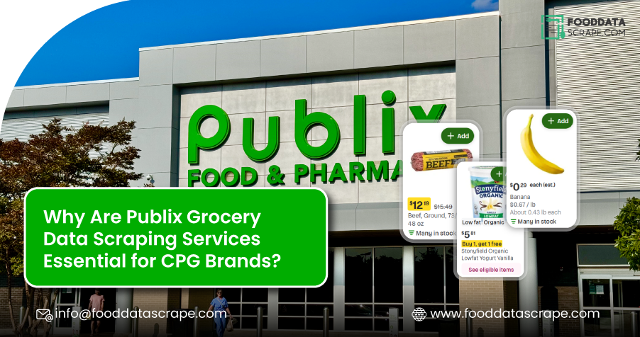 Why Are Publix Grocery Data Scraping Services Essential for CPG Brands