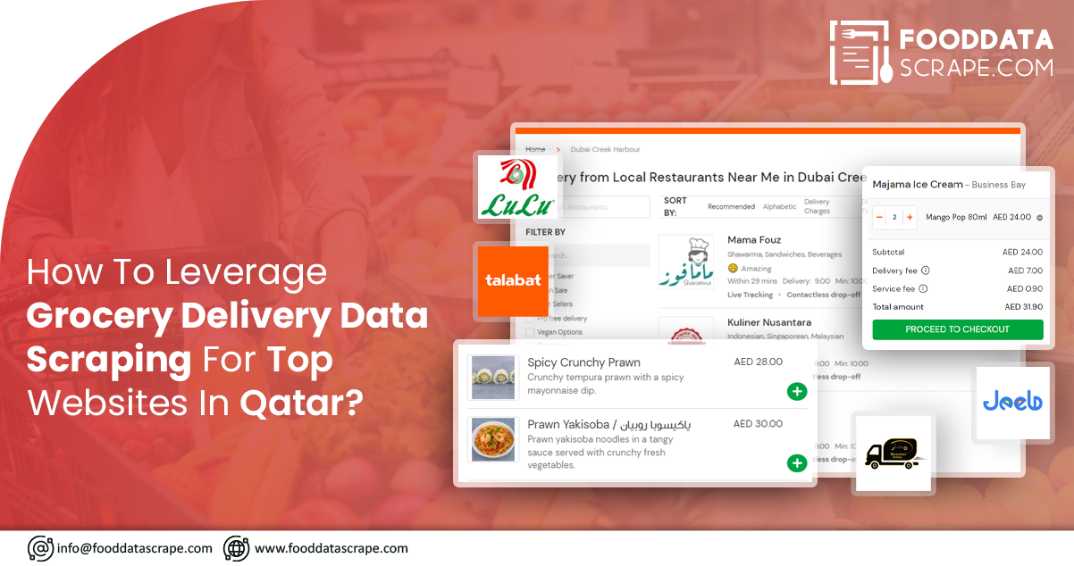 How to Leverage Grocery Delivery Data Scraping for Top Websites in Qatar?