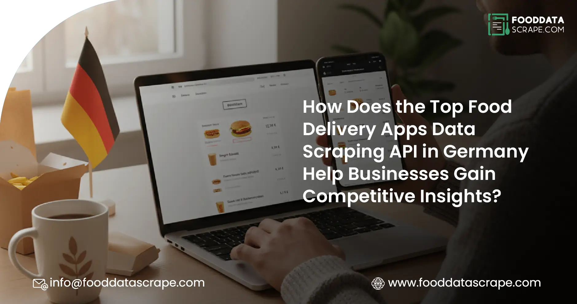 Top Food Delivery Apps Data Scraping API in Germany