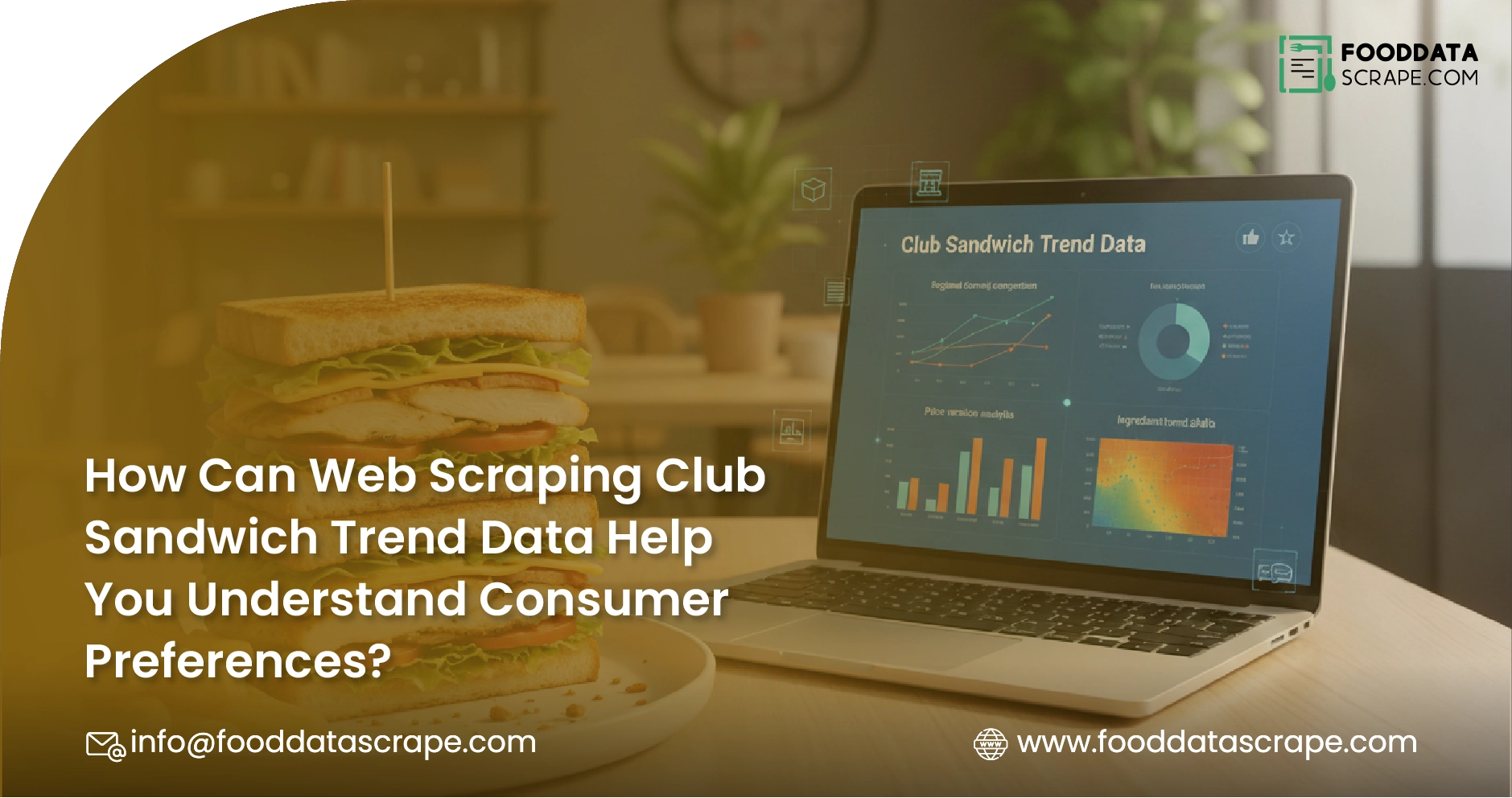 Web Scraping Club Sandwich Trend Data for Consumer Preferences
