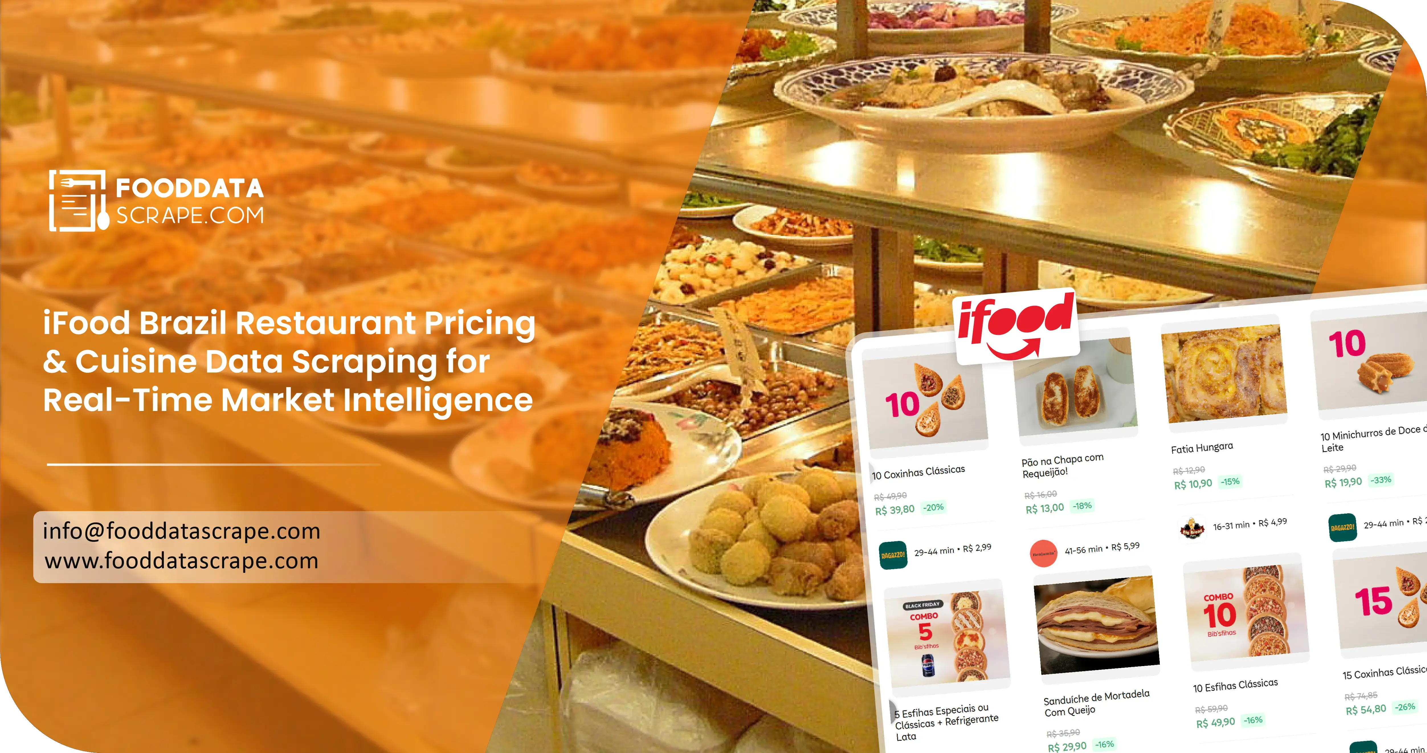 iFood Brazil Restaurant Pricing & Cuisine Data Scraping for Real-Time Market Intelligence