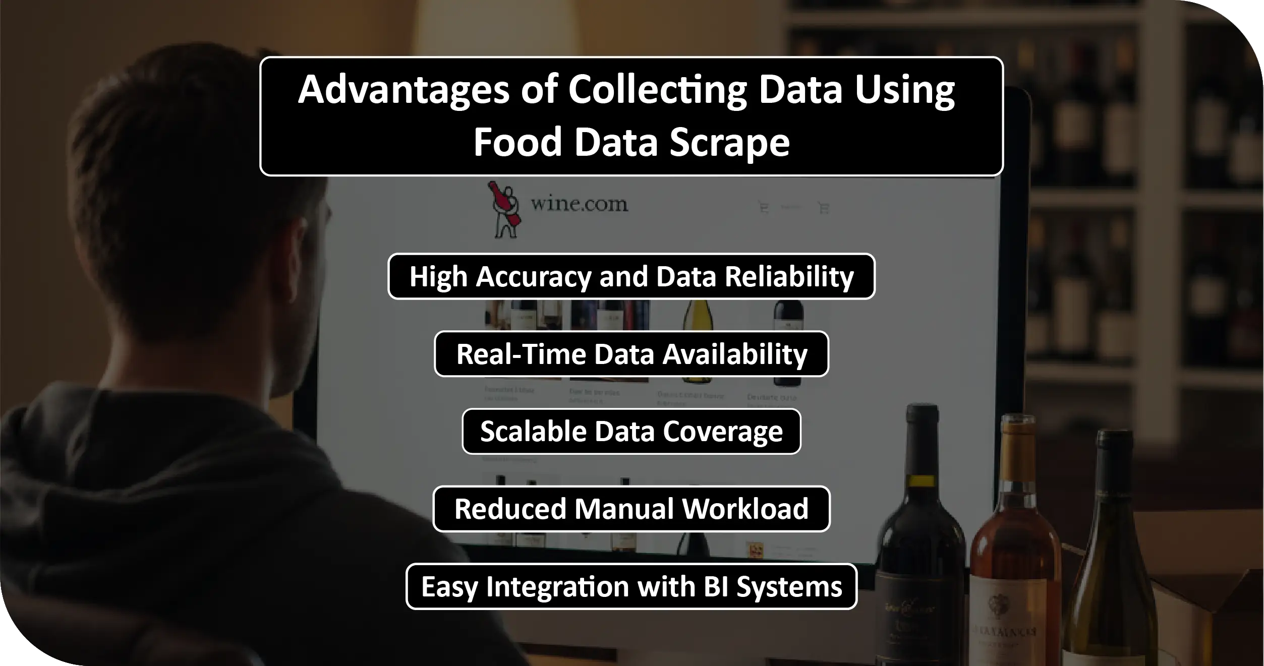 Wine.com Liquor Advantages