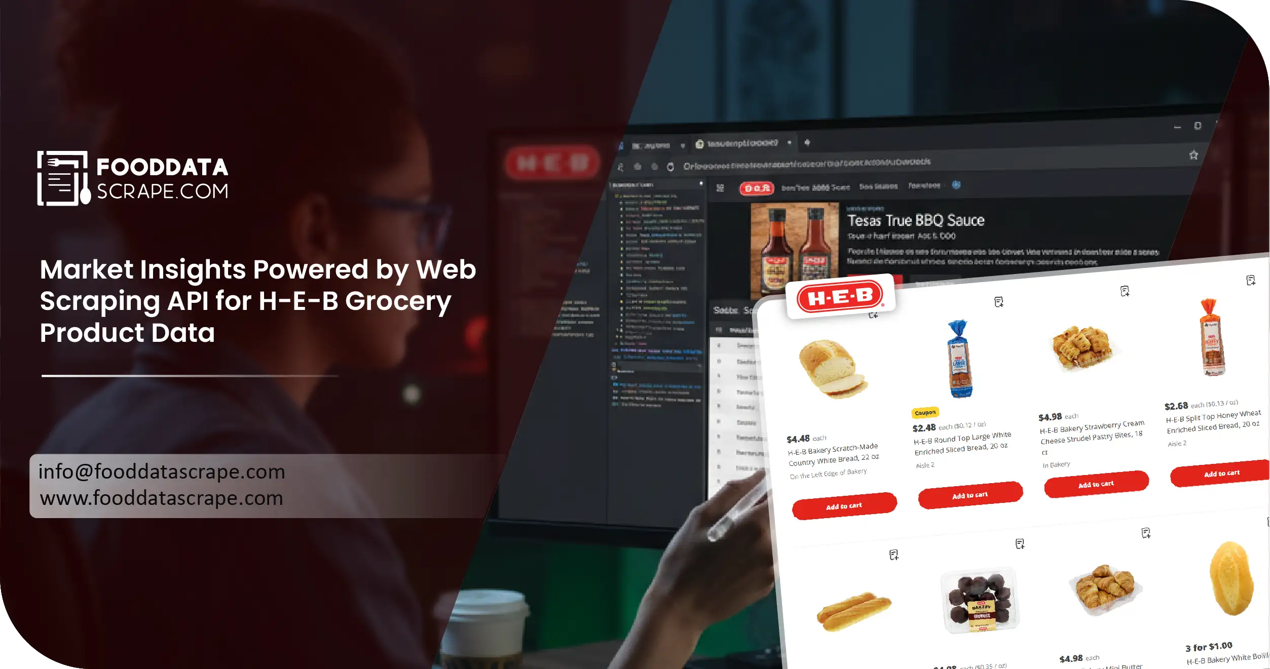 Leverage Web Scraping API for H-E-B Grocery Product Data