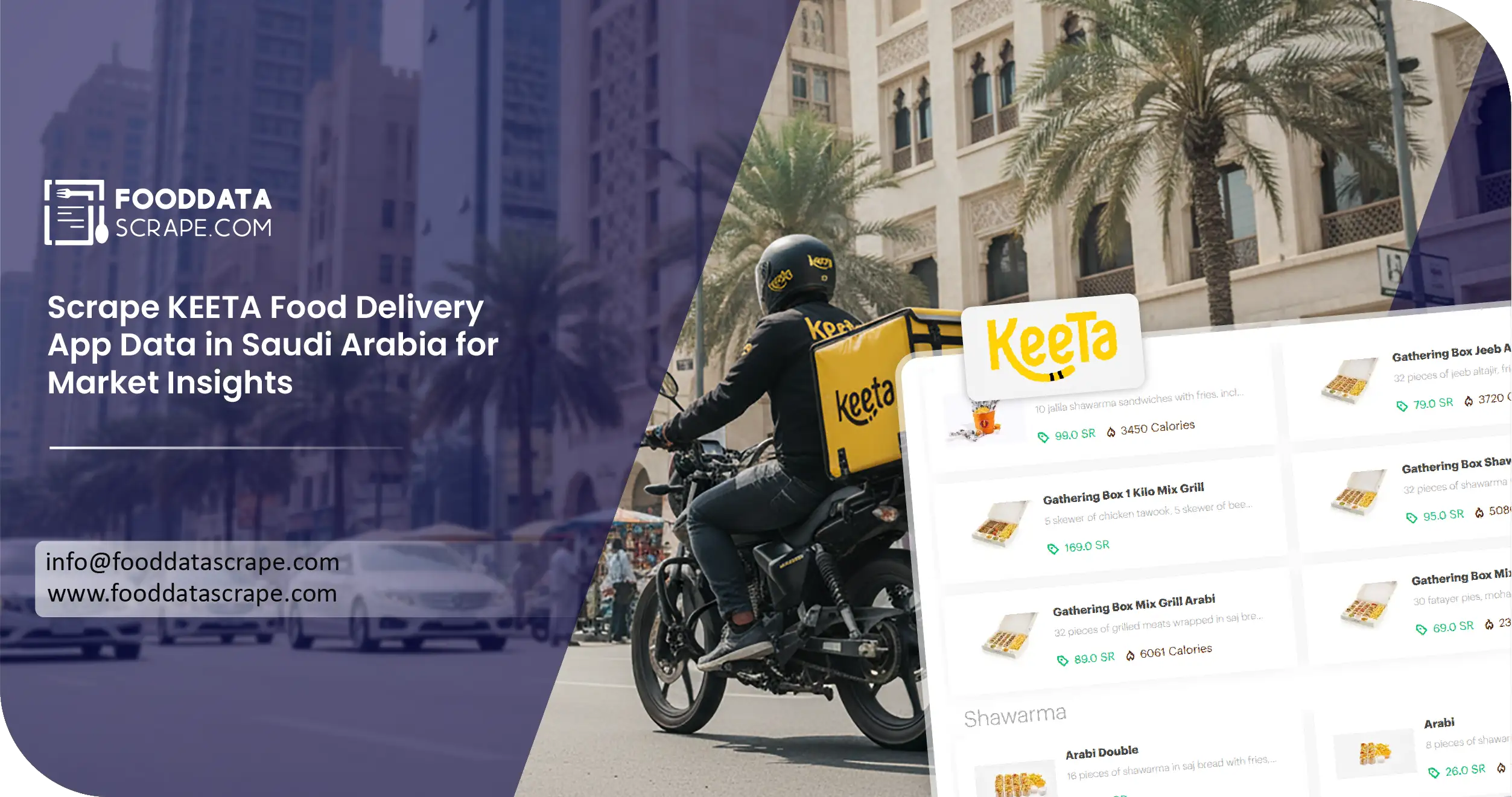 Scrape KEETA Food Delivery App Data in Saudi Arabia for Insights