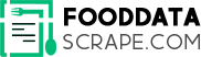Food, Grocery, and Restaurant Menu Data Scraping
