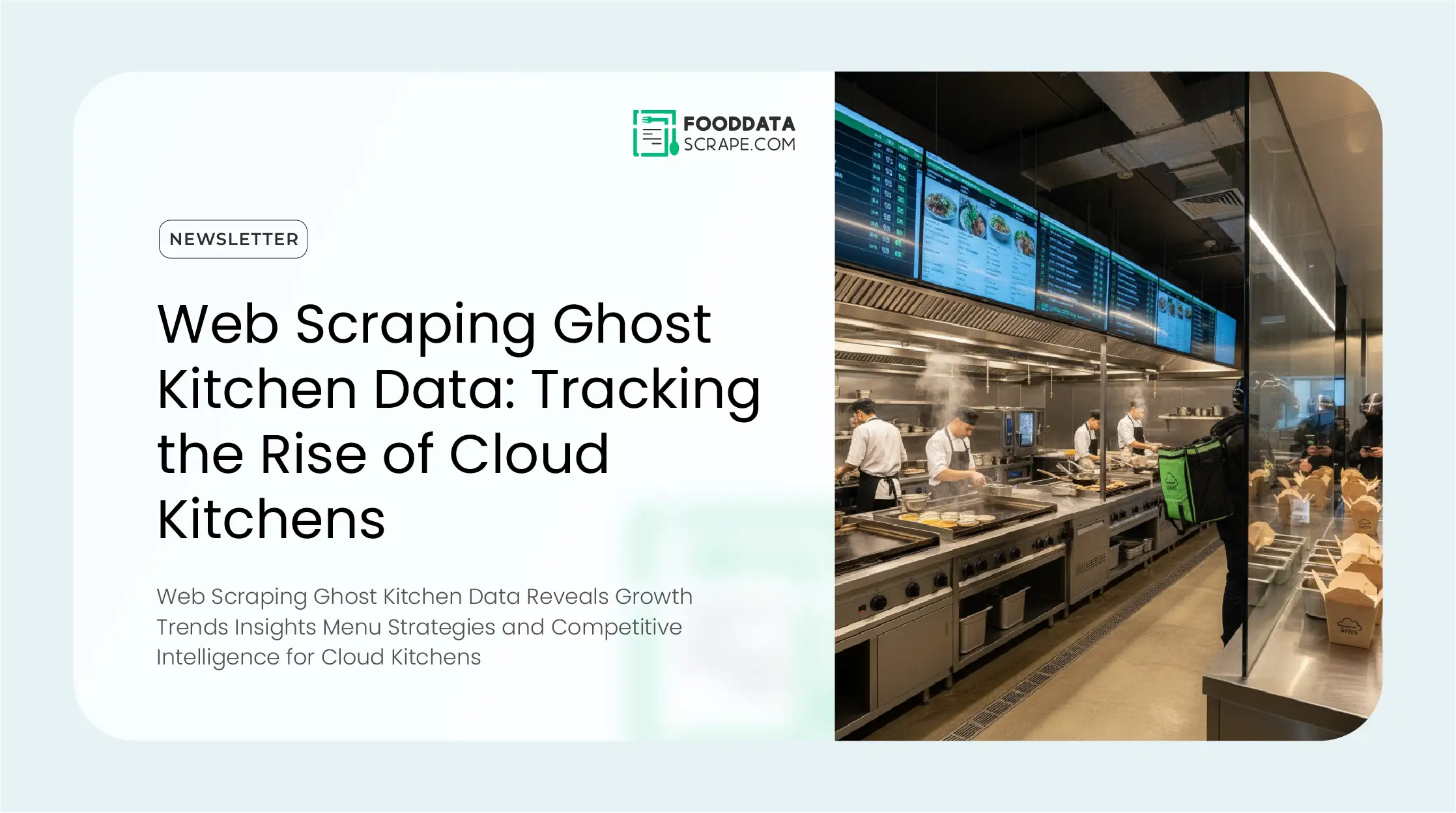 Web Scraping Ghost Kitchen Data: Tracking the Rise of Cloud Kitchens
